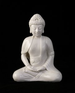 Buda sentado, província de Fujian, dinastia Ming ou Qing (cerâmica)
