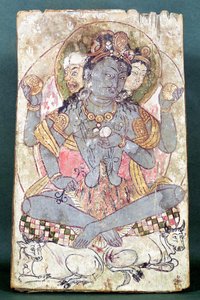 Shiva de Dandan-Willia, Hotan, c.500-527 aC de Chinese School