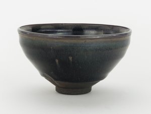 Tigela de chá, província de Fujian, dinastia Song do Norte ou do Sul, século XII-XIII (cerâmica)