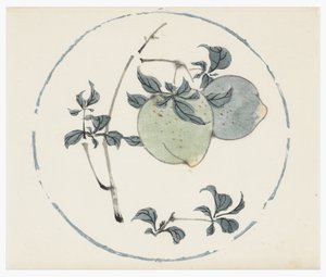 Ten Bamboo Series, século 18 de Chinese School
