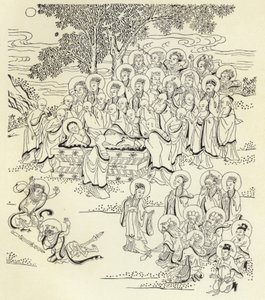 A morte de Buda de Chinese School