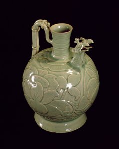 Dois jorrou jarro com um design de folha, North Sung Dynasty (cerâmica)