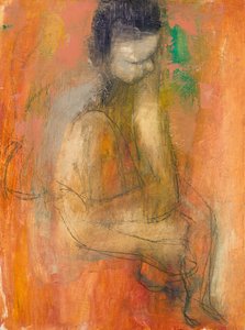 Alex, pintura de vida abstrata, 2021 de Ching Fun Tso