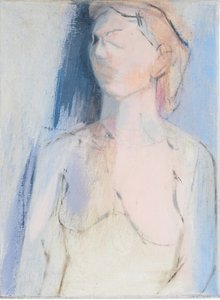 Eva, pintura de vida abstrata, 2015