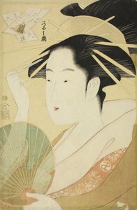 Uma seleção de seis flores - uma paródia Rokkasen de Chobunsai Eishi