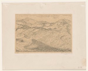 Paisagem dunar de Chris Lebeau (signed by artist)