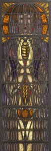 Janela, vitral, desenho Lebeau