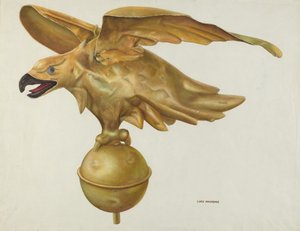 Cata-vento Águia de Chris Makrenos