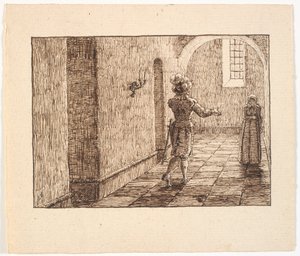 Ilustração para S. St. Blicher, As Três Evas Sagradas de Christen Dalsgaard
