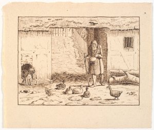 Ilustração para S. St. Blicher, As Três Evas Sagradas de Christen Dalsgaard