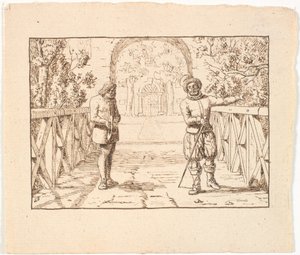 Ilustração para S. St. Blicher, As Três Evas Sagradas de Christen Dalsgaard