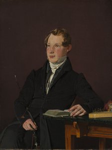 Dr. Johann Henning Kjetil Hjardemaal, 1833. de Christen Købke
