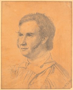 Retrato de Jacob Georg Købke (Conselheiro de Justiça, físico paroquial em Nykøbing F.) de Christen Købke