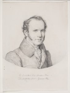 Retrato de Niels Schyth de Christen Købke