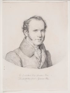 Retrato de Niels Schyth de Christen Købke