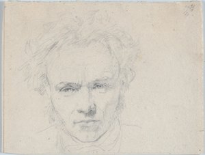 Retrato do escultor Hermann Ernst Freund de Christen Købke