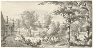 paisagem com fazenda de Christiaan Josi