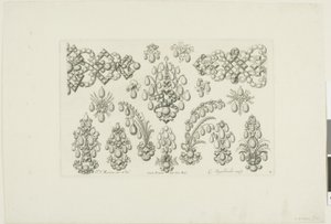Desenhos para jóias de Christian Engelbrecht