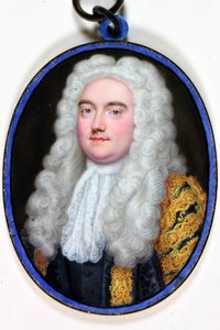 John Verney Master Of The Rolls, 1739 (esmalte)