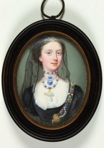 Lady Margaret Cavendish Holles Harley (esmalte)
