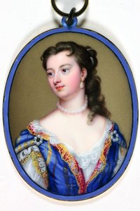 Lady Mary Wortley Montagu (esmalte)