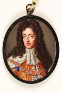 Guilherme III (wc em velino) de Christian Friedrich Zincke