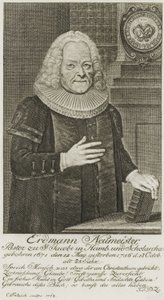 PPN663946751 Erdmann Neumeister, pároco de S. Jacobi em Hamburgo e de Scholarcha. (1763)