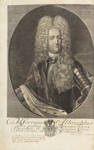Retrato do príncipe George Albert da Frísia Oriental 1690-1734, 1720.