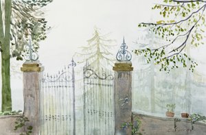 Gates In The Mist, 2009 (aguarela)