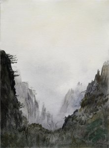 Começar a acreditar, 2015 (aguarela sobre papel) de Christian Furr
