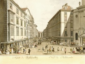 Vista de Kohlmarkt, 1786