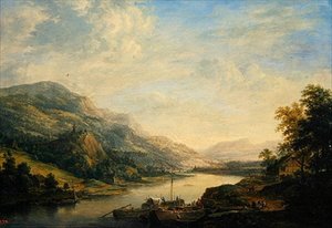 Região Principal, Alemanha, c.1750 (óleo sobre madeira)