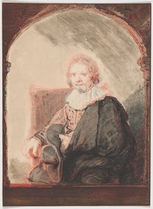 Retrato de um homem numa poltrona, de Collection d