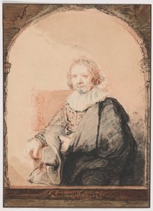 Retrato de um homem numa poltrona, de Collection d