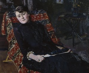 Atriz Constance Brown de Christian Krohg