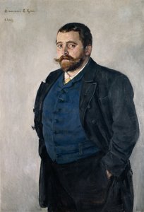 Gerhard Gran (1856-1925), professor de literatura nórdica de Christian Krohg