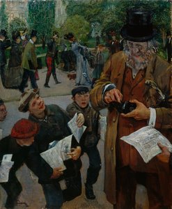 Rapazes dos jornais de Christian Krohg