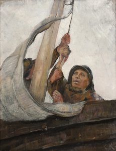 Veleiro, c.1900 de Christian Krohg
