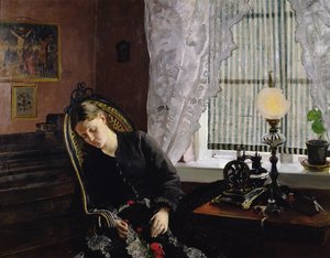 A costureira de Christian Krohg