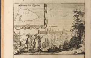 Ilustração de Nöteborg de Viagens para o Grão-Duque de Moscovo e o Rei da Pérsia por Adam Ol