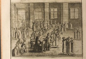 A ilustração do casamento de Travels to the Great Duke of Muscovy and the King of Persia por Adam