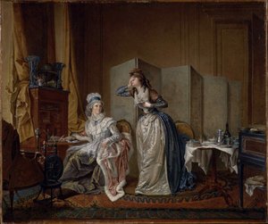 A má notícia, 1794. de Christian Marie Colin De La Biochaye