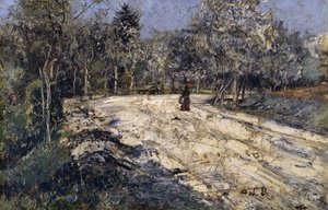 Estrada rural de Berka de Christian Rohlfs