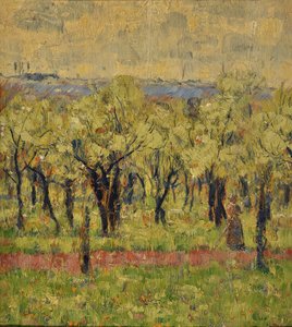 Pomar em flor de Christian Rohlfs