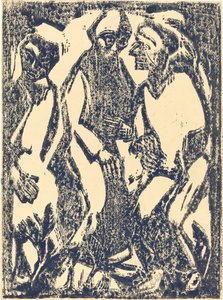 Conselho de deliberação, 1913. de Christian Rohlfs