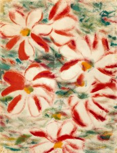 Flores vermelhas de Christian Rohlfs
