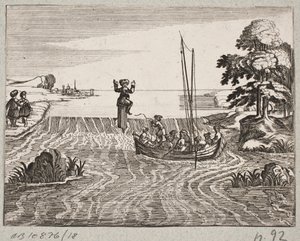 Ilustração de Adam Olearius, “Persian Rosenthal por um engenhoso poeta Schich Saadi […]”, Schleswig 1660 de Christian Rothgiesser