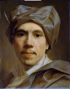 Auto-retrato, c.1747 (óleo sobre cobre)