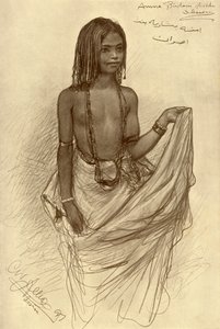Garota Bishari, Mais, Egito,