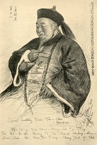 Sua Excelência Dau-Tai-Chu, Hankow, China, 1898. de Christian Wilhelm Allers